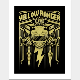 Yellow Ranger Posters and Art